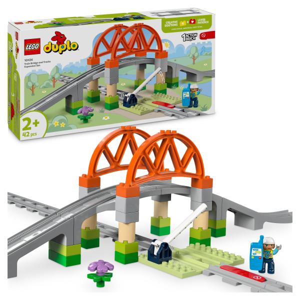 Eisenbahnbrücke und Schienen – Erweiterungsset 10426