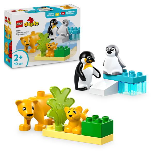 Wildtier-Familien: Pinguine und Löwen 10442