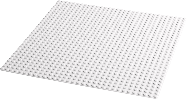 Weiße Bauplatte 11026