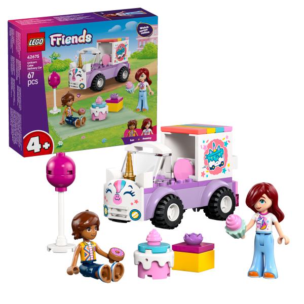 Einhorn-Kuchenlieferwagen 42675
