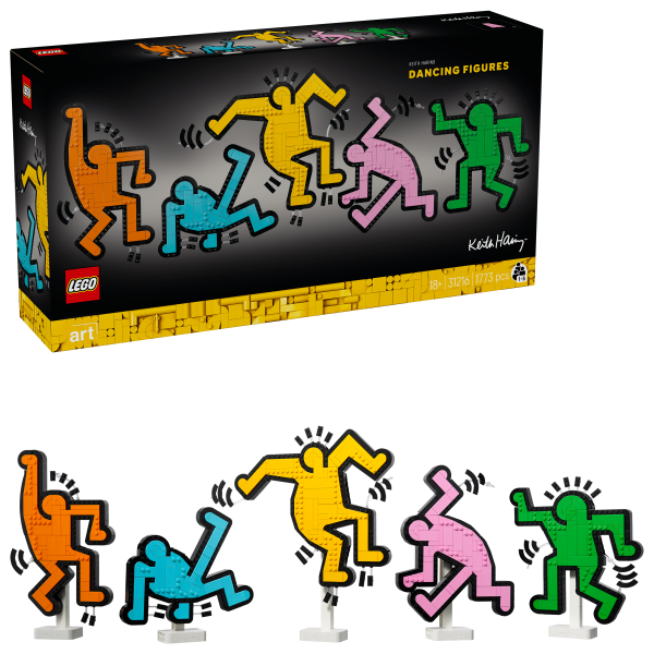 Keith Haring – Tanzende Figuren 31216
