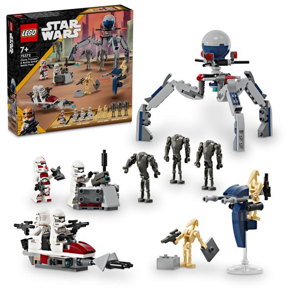 Clone Trooper™ & Battle Droid™ Battle Pack 75372