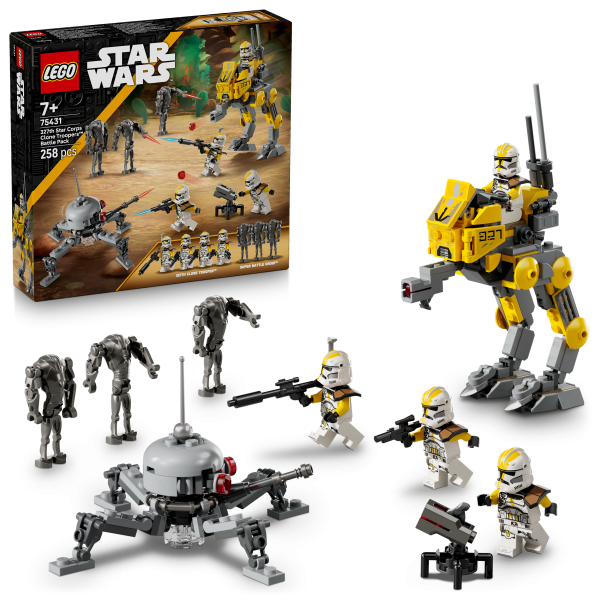 Klonsoldaten des 327. Sternenkorps Battle Pack 75431
