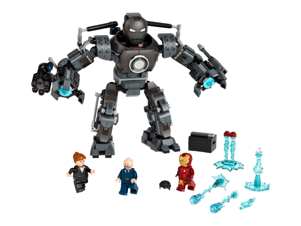 Iron Man und das Chaos durch Iron Monger 76190