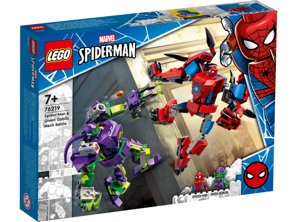 Spider-Mans und Green Goblins Mech-Duell 76219