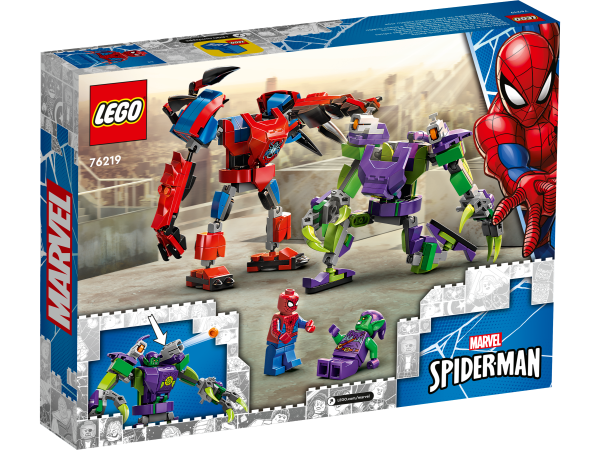 Spider-Mans und Green Goblins Mech-Duell 76219