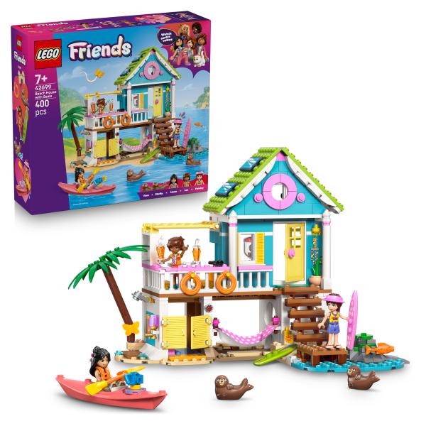 Strandhaus mit Robben 42699