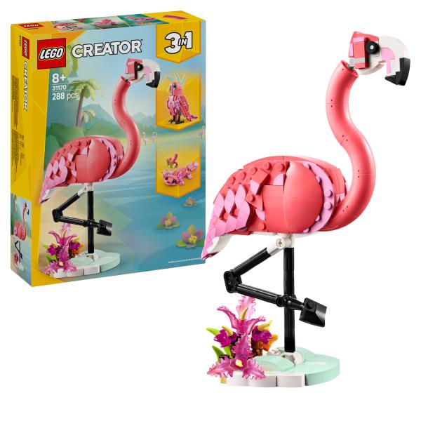 Wilde Tiere: Rosa Flamingo 31170