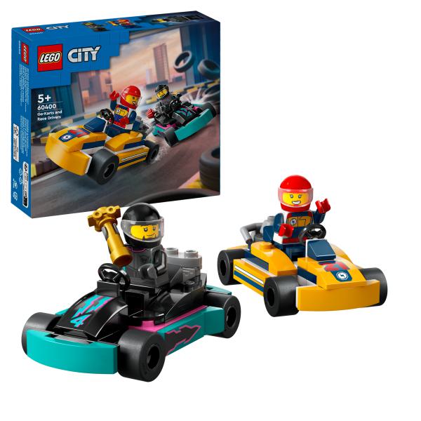 Go-Karts mit Rennfahrern 60400