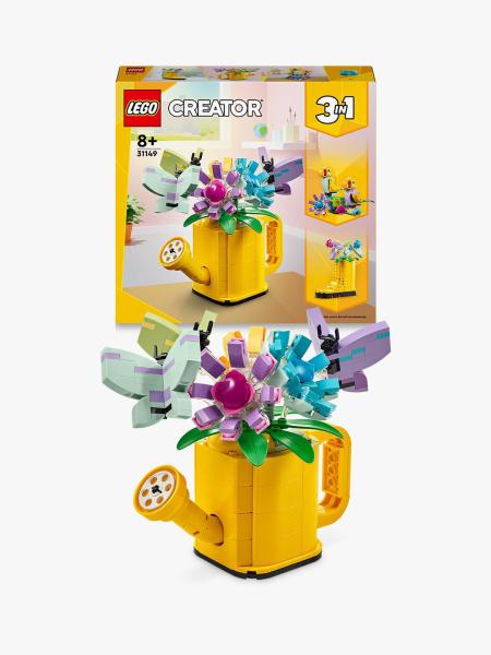 Gießkanne mit Blumen 31149