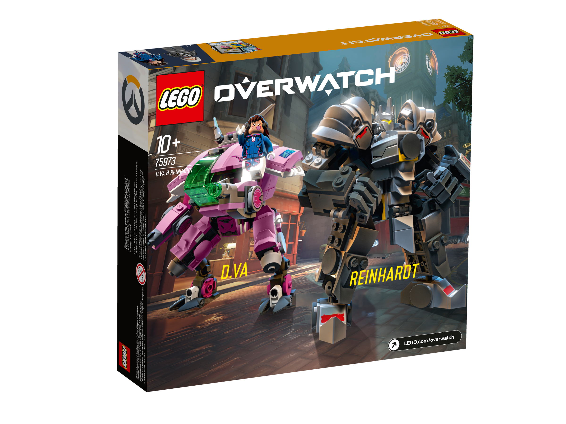 dva and reinhardt lego