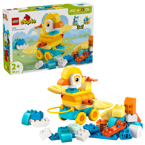 Tiere auf Rädern 3-in-1-Set 10448