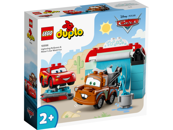 Lightning McQueen und Mater in der Waschanlage 10996