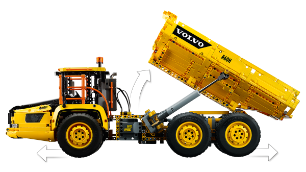 Knickgelenkter Volvo-Dumper (6x6) 42114