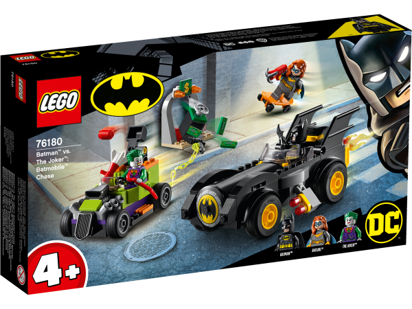 Batman™ vs. Joker™: Verfolgungsjagd im Batmobil 76180
