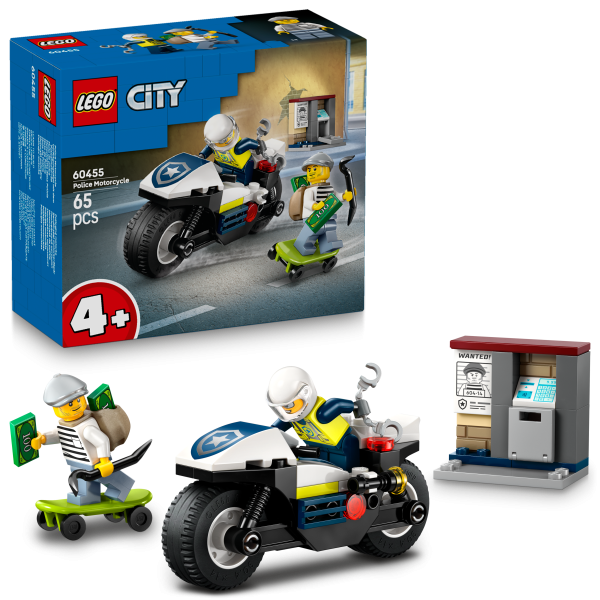 Verfolgungsjagd mit dem Polizeimotorrad 60455