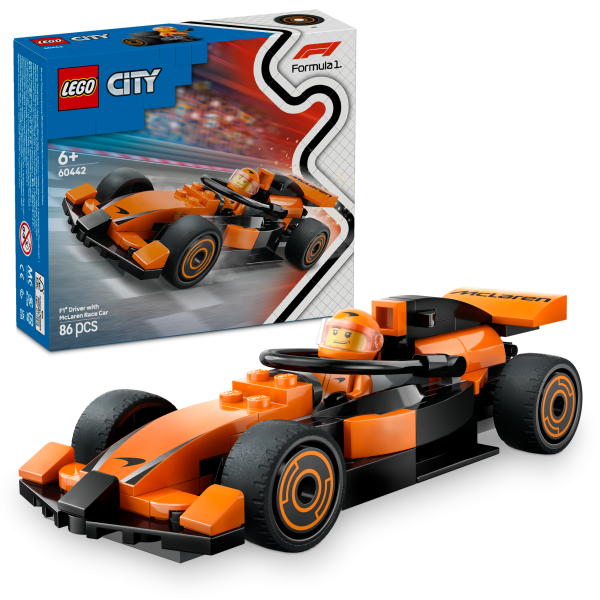 F1® Rennfahrer mit McLaren Rennauto 60442